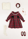 Belgravia Tartan Girl Gift Set in Red Look from Pepa London