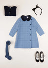 The Eccelston Check Dress Girl Look Look  from Pepa London