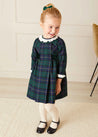 The Windsor Tartan Dress Baby Girl Look Look  from Pepa London