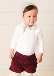 The Peter Pan Collar Baby Boy Bodysuit Look