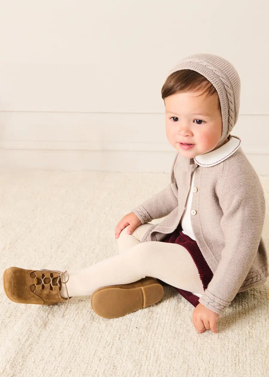 The Peter Pan Collar Baby Boy Bodysuit Look