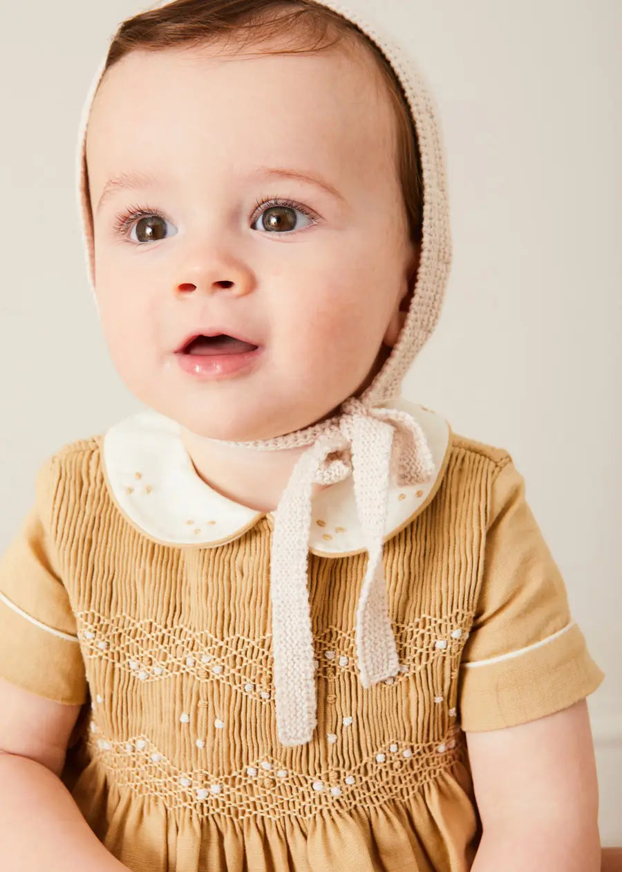 The Almond Romper Baby Boy Look Look from Pepa London