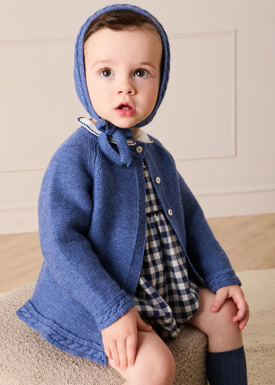 The Draycott Check Romper Baby Boy Look