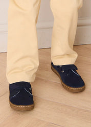 Suede Sneakers in Navy (24-30EU)