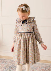 The Marianne Floral Frill Dress Girl Look