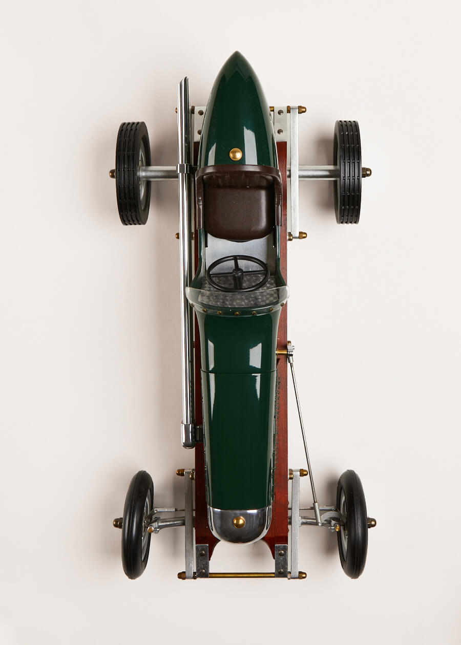 Bantam Wooden Model Car in Forest Green Toys  from Pepa London