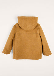 Double Faced Wool Toggle Fastening Coat In Camel (4-10yrs) COATS  from Pepa London