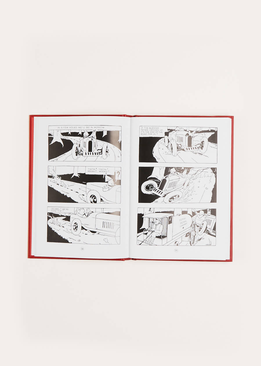 Tintin Book Set in Red Books  from Pepa London
