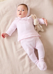 The Pink Knitted Newborn Look Look from Pepa London