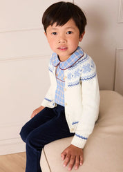 Corduroy Chino Trousers in Navy (18mths-5yrs) Trousers from Pepa London