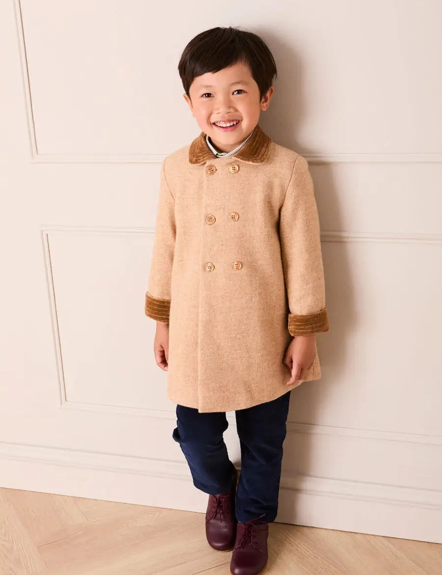 Corduroy Chino Trousers in Navy (18mths-5yrs) Trousers from Pepa London