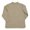 Mao Collar Subtle Stripe Long Sleeve Shirt in Green (4-10yrs) Shirts  from Pepa London