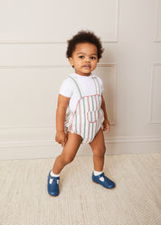 T-Bar Baby Shoes in Blue (20-26EU) Shoes from Pepa London