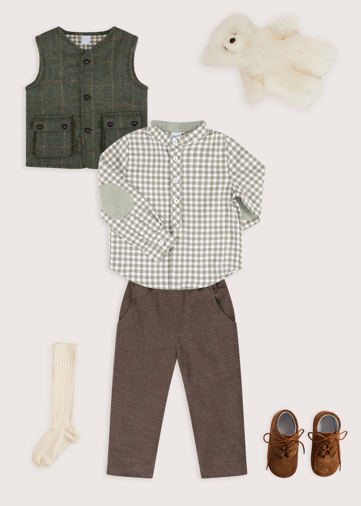 The Harrington Toddler Boy Look Look from Pepa London