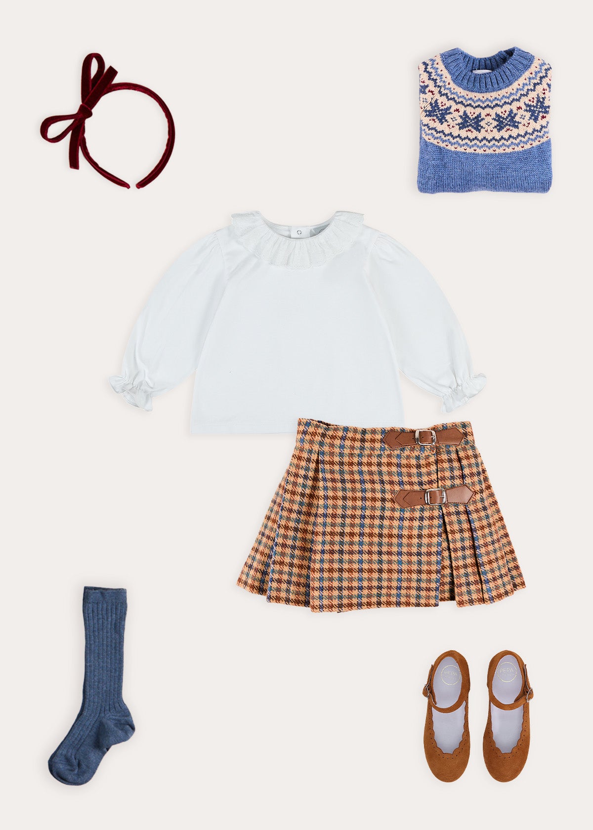 The Vincent Toddler Girl Look Look from Pepa London