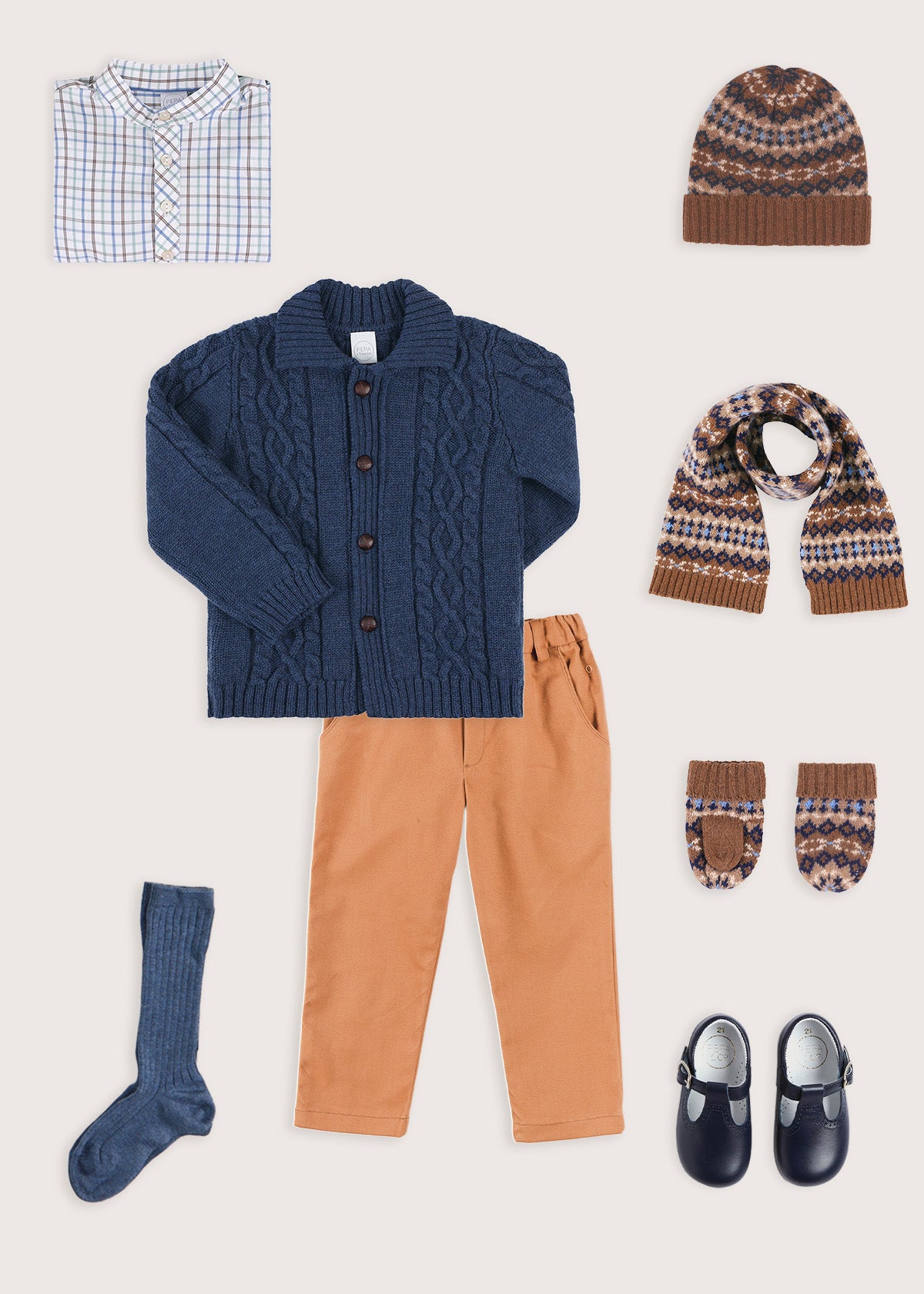 The Fair Isle Toddler Boy Look Look from Pepa London
