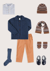 The Fair Isle Toddler Boy Look Look from Pepa London