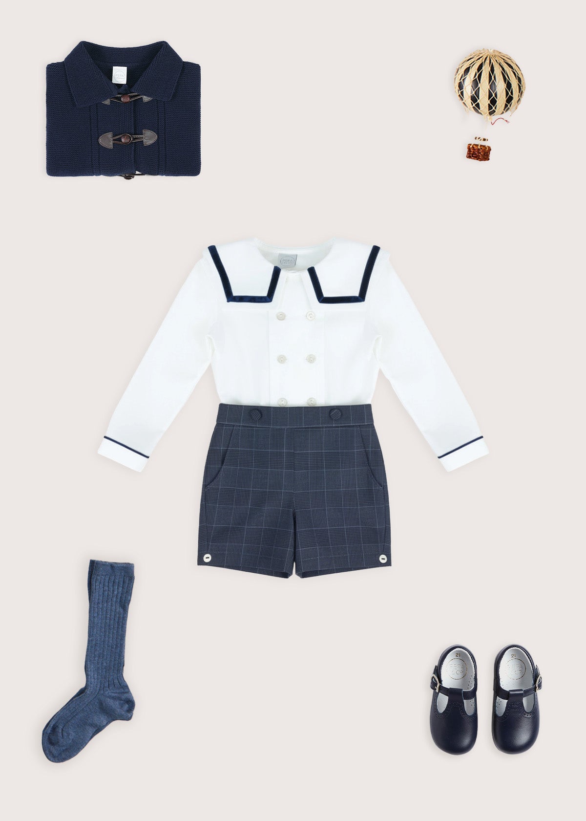 The Fitzroy Toddler Boy Look Look from Pepa London