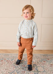 The Beaumont Check Sibling Styles Look from Pepa London