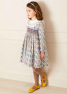 The Emilia Floral Dress Girl Look Look  from Pepa London