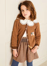 Chester Puppytooth Skirt in Caramel (4-10yrs) Skirts  from Pepa London