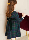 The Windsor Tartan Dress Girl Look Look  from Pepa London