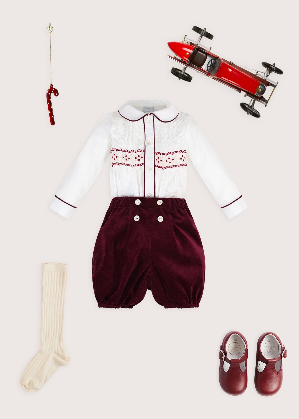 The Velvet Toddler Boy Look Look from Pepa London