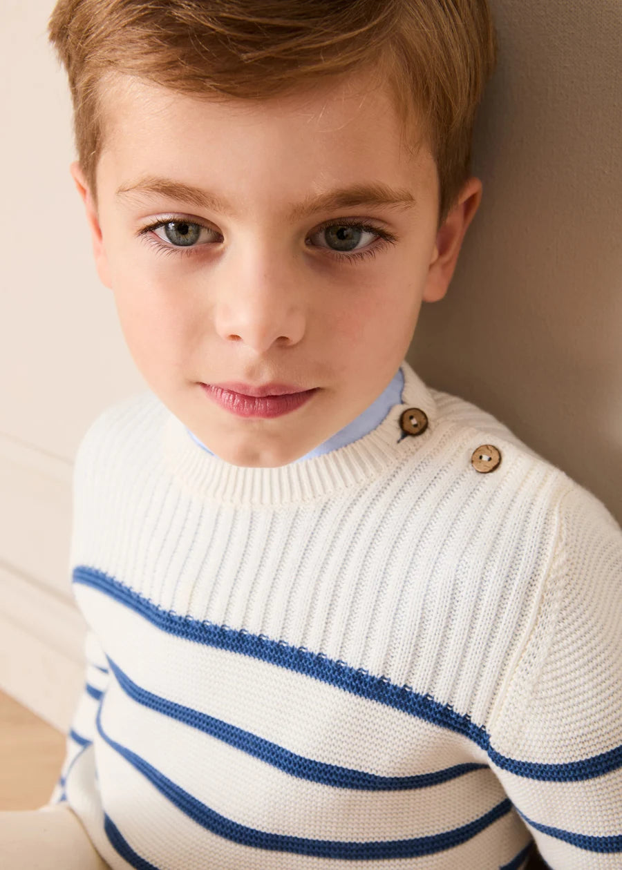 The Stripe Jumper Toddler Boy Look Look from Pepa London