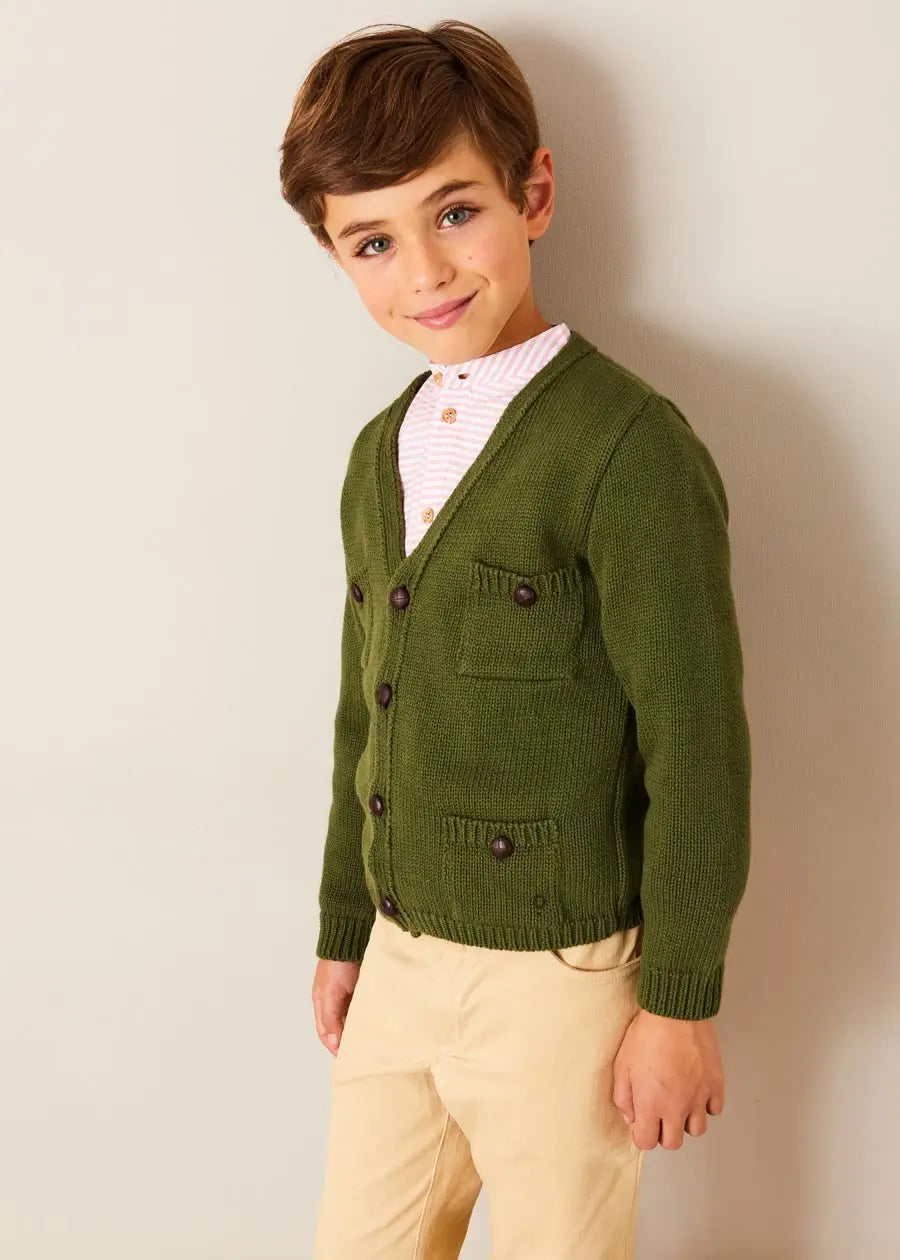 The Hertford Striped Shirt Boy Look Look from Pepa London