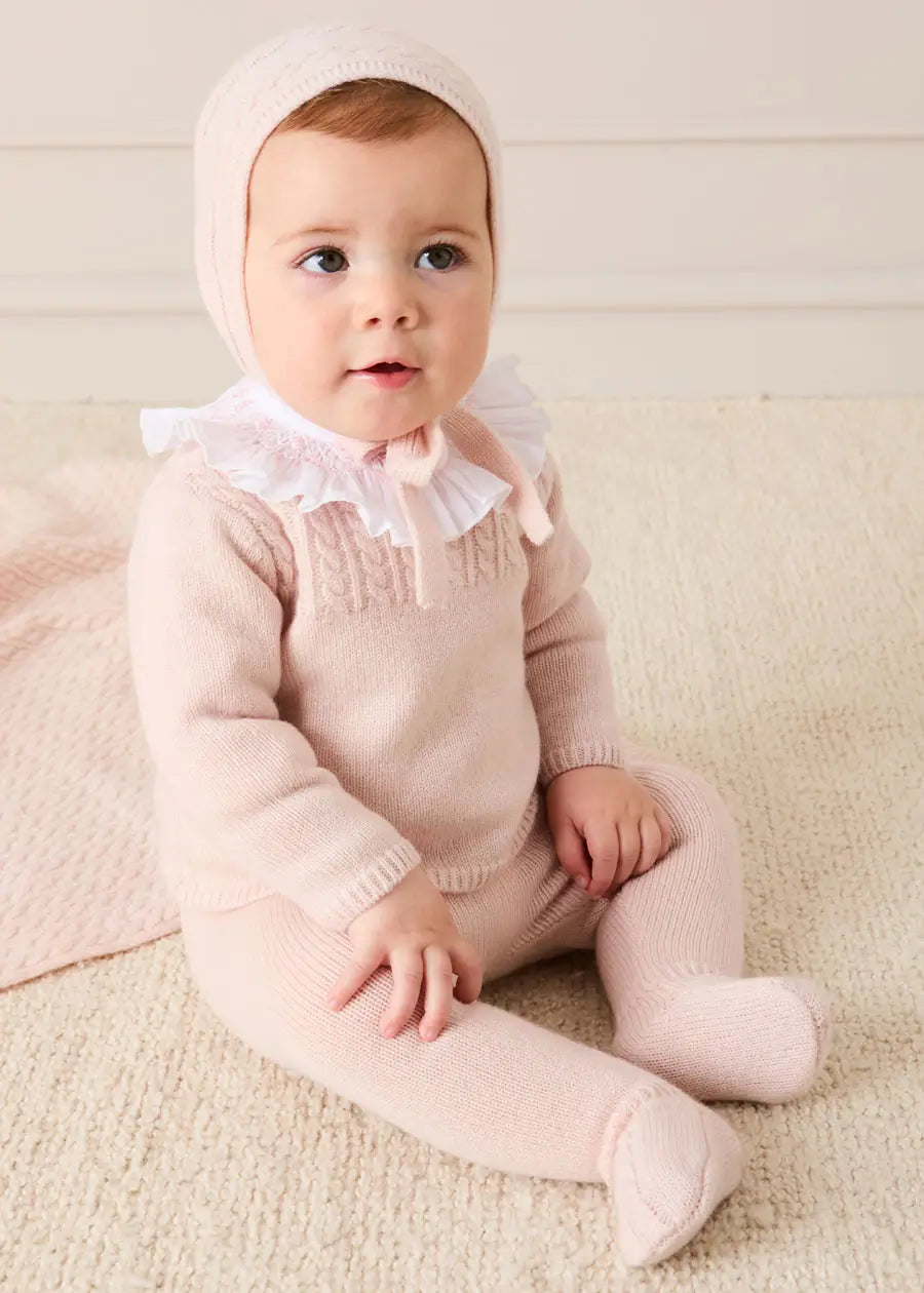 The Pink Cashmere Set Newborn Look