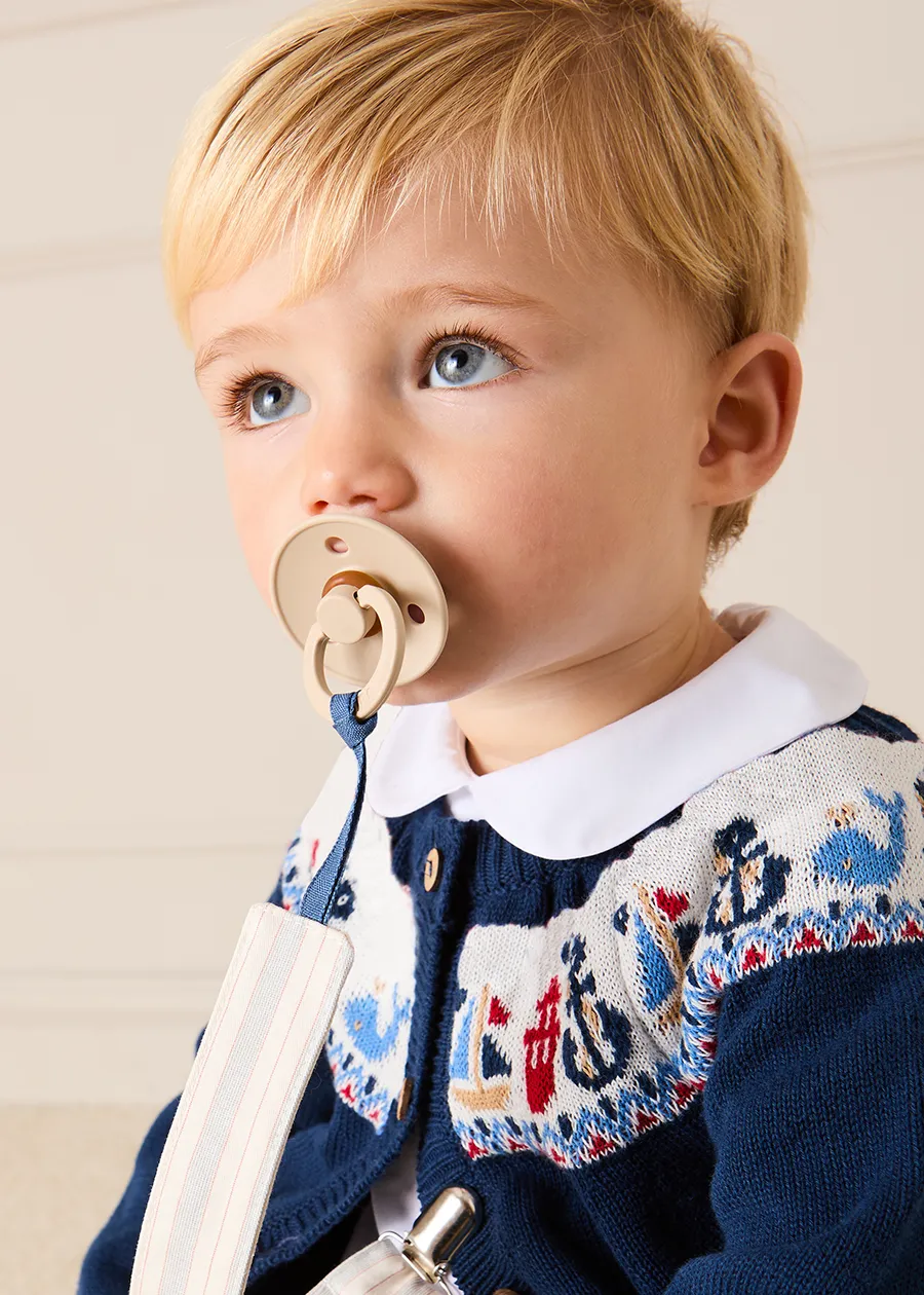 The Nautical Baby Boy Cardigan Look Look from Pepa London