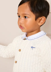 The Plane Cardigan Toddler Boy Look Look from Pepa London
