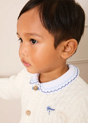 The Plane Cardigan Toddler Boy Look Look from Pepa London