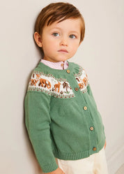 The Safari Cardigan Toddler Boy Look Look from Pepa London