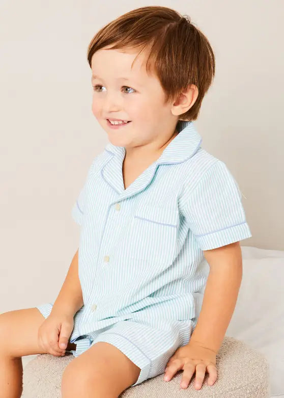 The Rochester Dressing Gown Toddler Boy Look Look from Pepa London