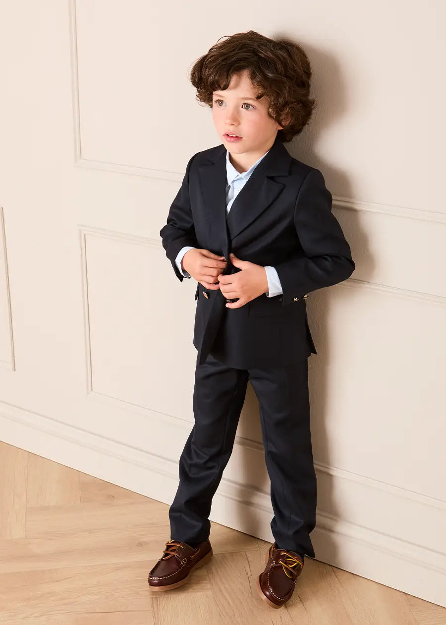 The Navy Suit Boy Look Look from Pepa London