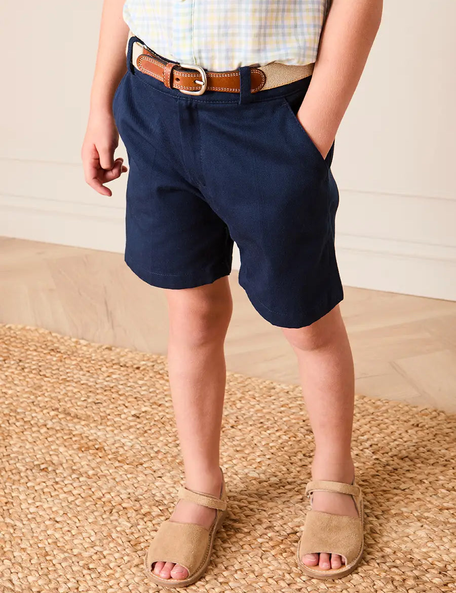 Open Toe Suede Sandals in Camel (21-30EU) Shoes from Pepa London