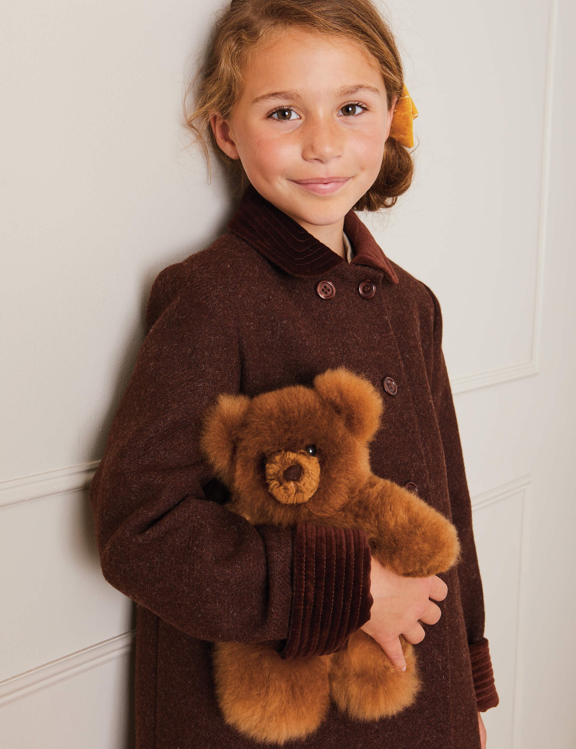 Brown Teddy Bear (100% Alpaca Fur) Toys  from Pepa London