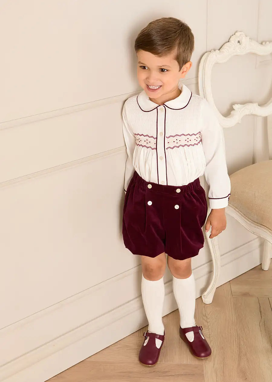 The Velvet Toddler Boy Look Look from Pepa London