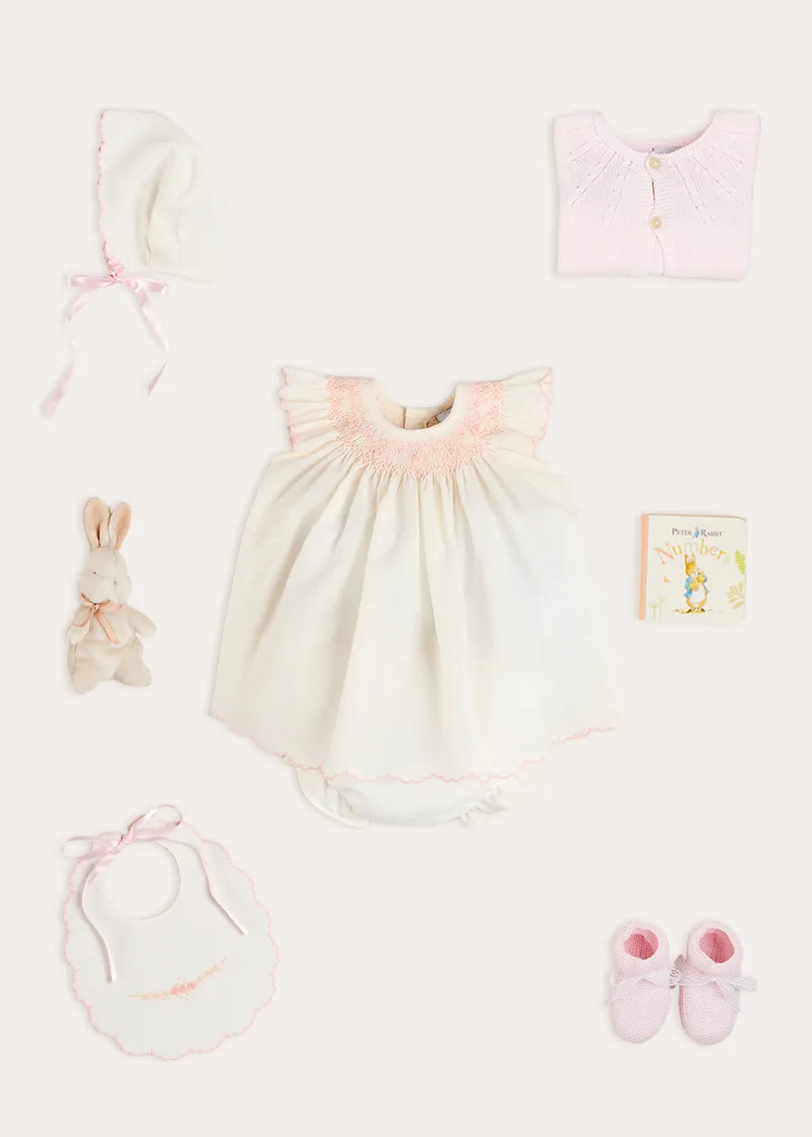 The White Newborn Dress Look Look from Pepa London