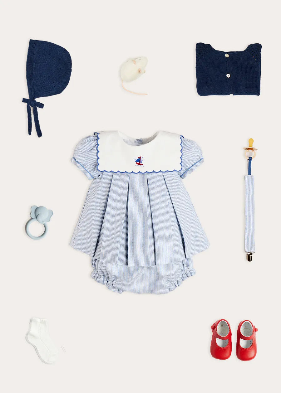 The Alexander Newborn Dress Look Look from Pepa London