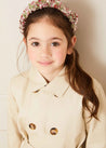 Check Lined Trench Coat In Beige (4-10yrs) COATS  from Pepa London