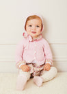 Floral Big Bow Bloomers In Pink (3mths-2yrs) BLOOMERS  from Pepa London