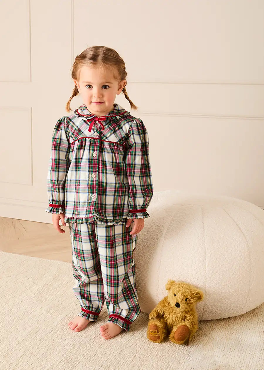 The Winterberry Tartan Sibling Styles Look