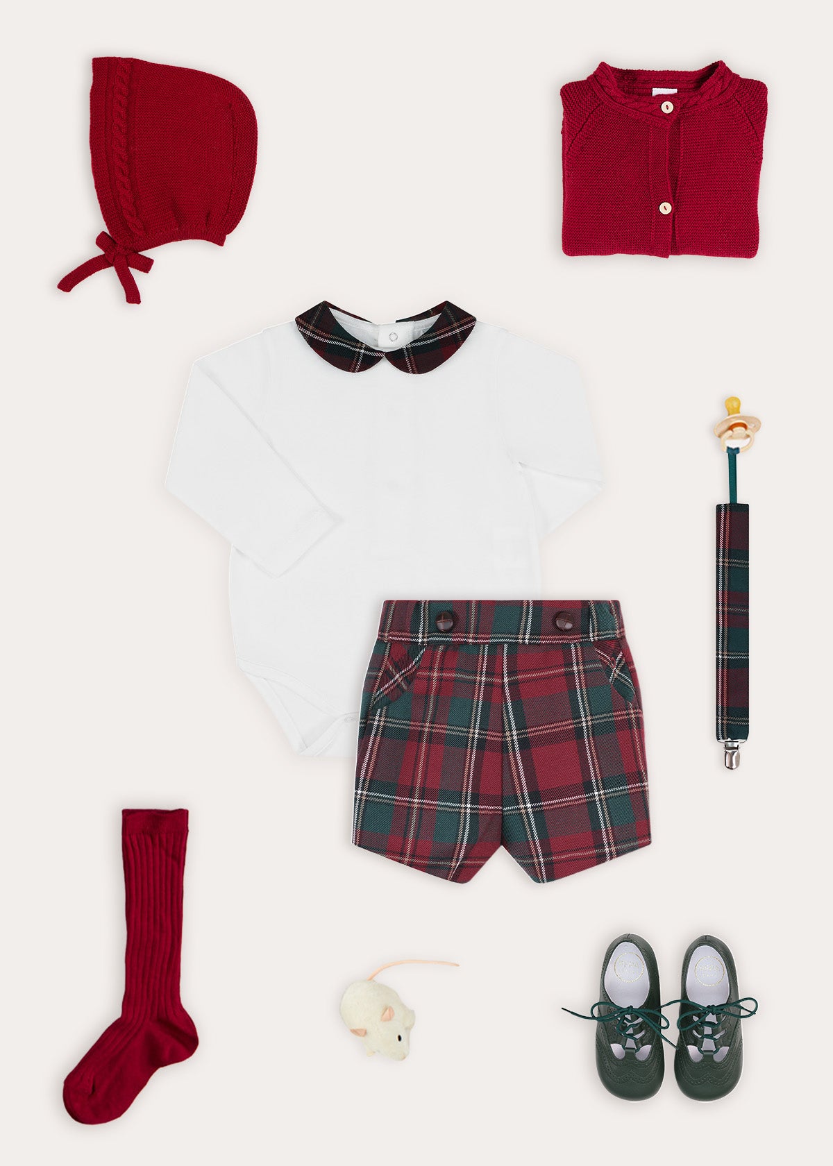 The Balmoral Bloomer Baby Boy Look Look from Pepa London