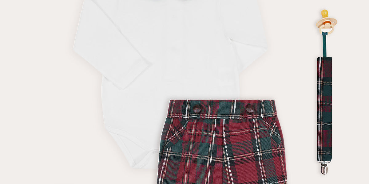 The Balmoral Bloomer Baby Boy Look Look from Pepa London