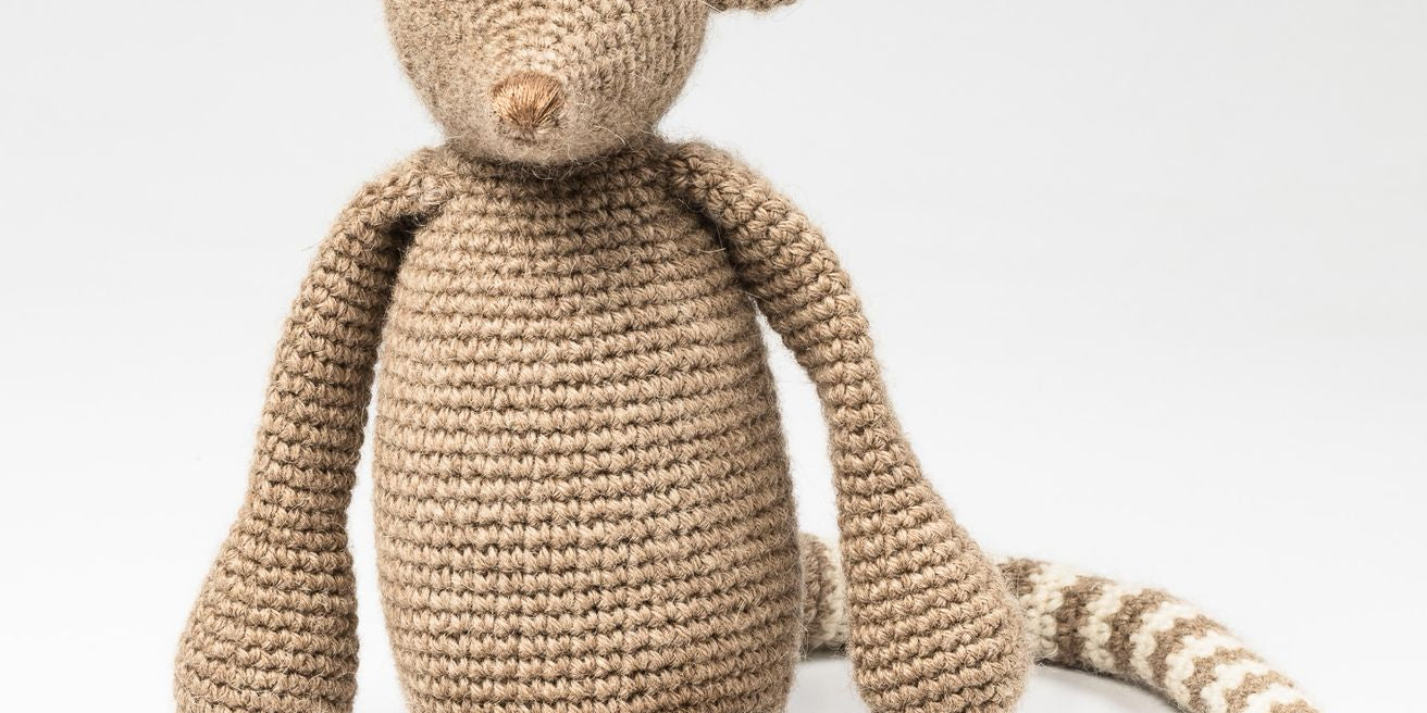 Cusumbo Animal Toy in Brown from Pepa London