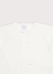 Boys Celebration Cardigan Ivory (2-8yrs) Knitwear  from Pepa London