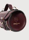 Limited-Edition Cambridge Satchel Co. & Pepa Mini Bowls Bag in Burgundy Accessories  from Pepa London