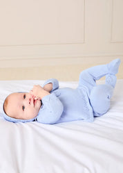 The Blue Knitted Newborn Look Look from Pepa London